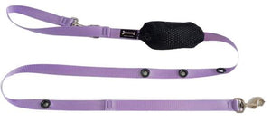 Smoochy Poochy Nylon Hands-Free Dog Leash, Lavendar