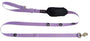 Smoochy Poochy Nylon Hands-Free Dog Leash, Lavendar