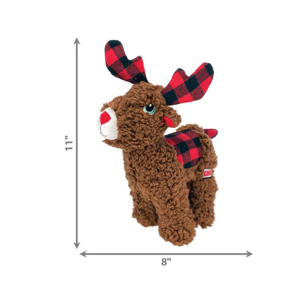 KONG Holiday Sherps Reindeer Dog Toy