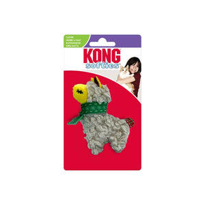 KONG Holiday Softies Scrattles Jouet pour Chat Lama, Taille Unique