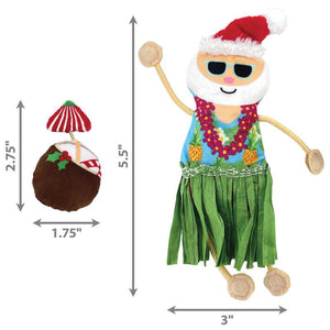 Jouet pour chat Père Noël Holiday Tropics de KONG, paq.