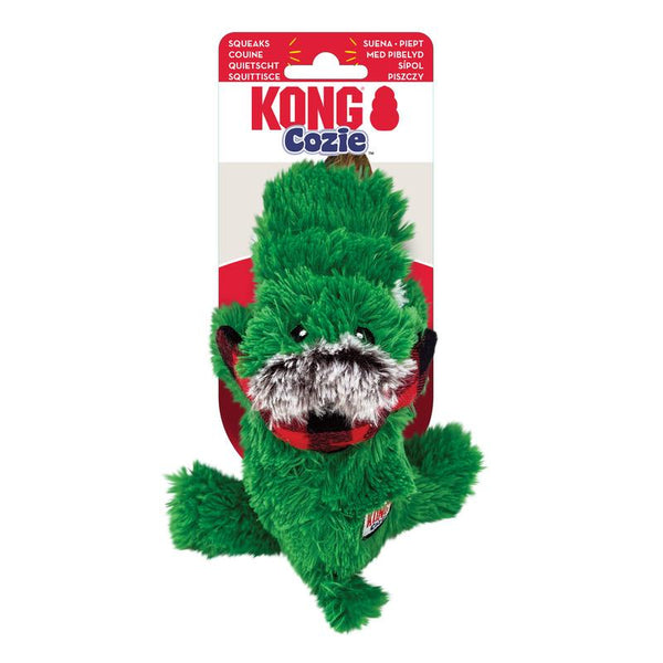 KONG Holiday Cozie Alligator Dog Toy