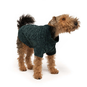 fabdog Pull chenille pour chien, Émeraude