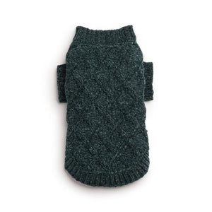 fabdog Pull chenille pour chien, Émeraude