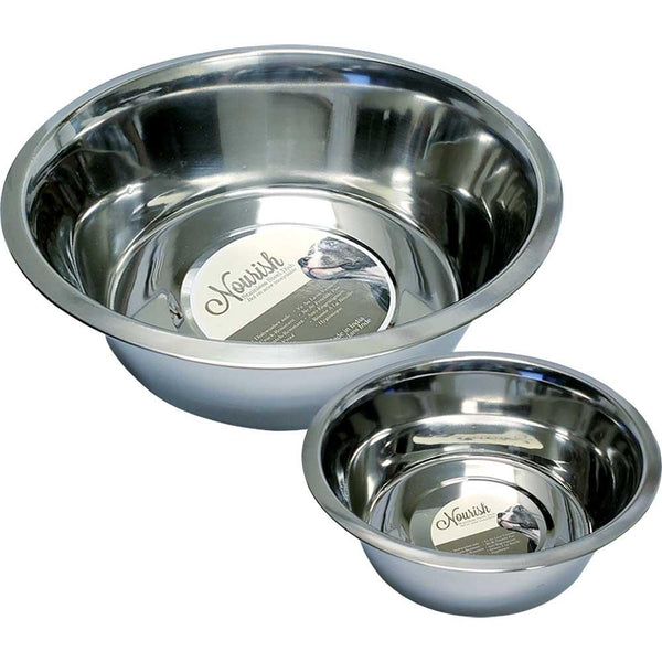 Nourish Stainless Steel Feeding Pet Bowl