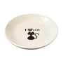 Ethical Pet Spot I Love Cats Stoneware Cat Saucer