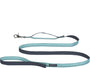 West Paw Strolls Reflective Leash with Traffic Handle for Dogs, Stormy Ocean