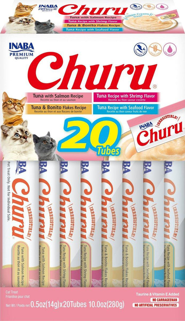 INABA Churu Seafood Variety Pack Cat Treats