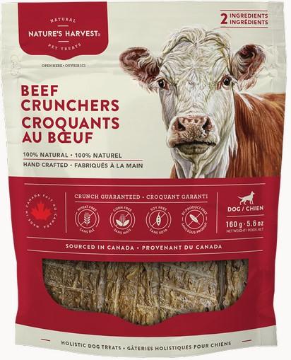 Nature's Harvest Beef Crunchers Dog Treats