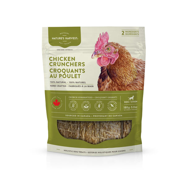 Nature's Harvest Chicken Crunchers Dog Treats