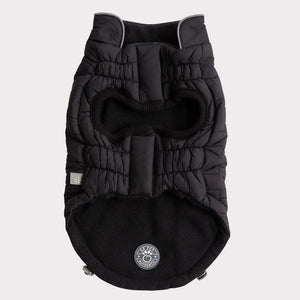 GF Pet Reversible Chalet Dog Jacket, Black