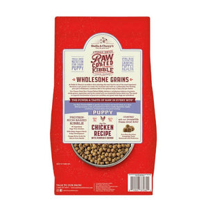 Stella & Chewy's Croquettes pour chiots au poulet et graines saines, enrobées de nourriture crue, avec citrouille et quinoa