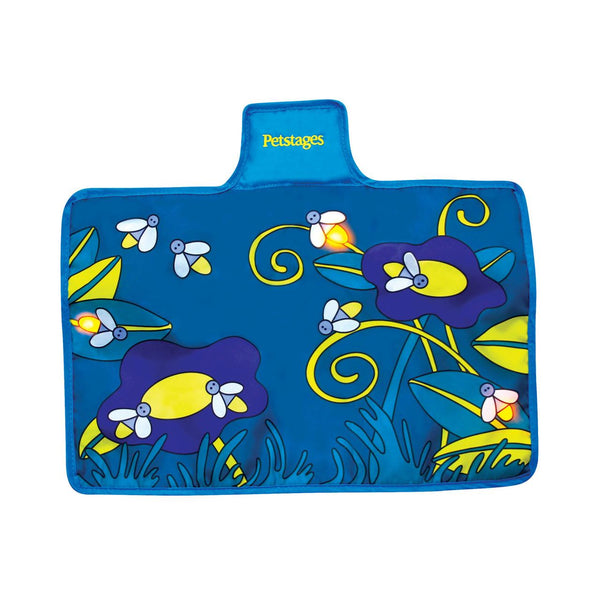 Petstages Flashing Firefly Mat Quiet Cat Toy, Multi