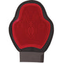 Shedrow K9 Gant de toilettage pour animaux, rouge/noir, taille unique