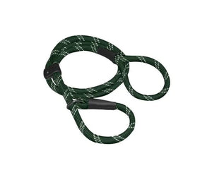 Shedrow K9 Camino Rope Slip Dog Leash, Smoke Pine