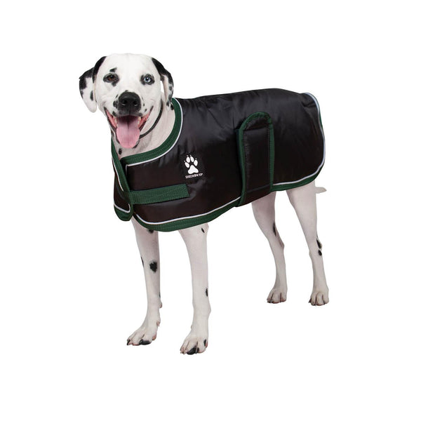Shedrow K9 Vail Dog Coat, Black