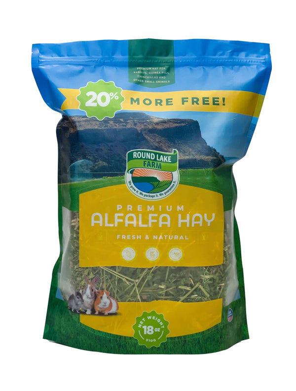 Round Lake Farm Premium Alfalfa Hay for Small Animals
