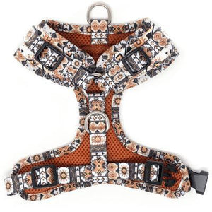 Bcuddly Control Dog Harness, Tan Aztec