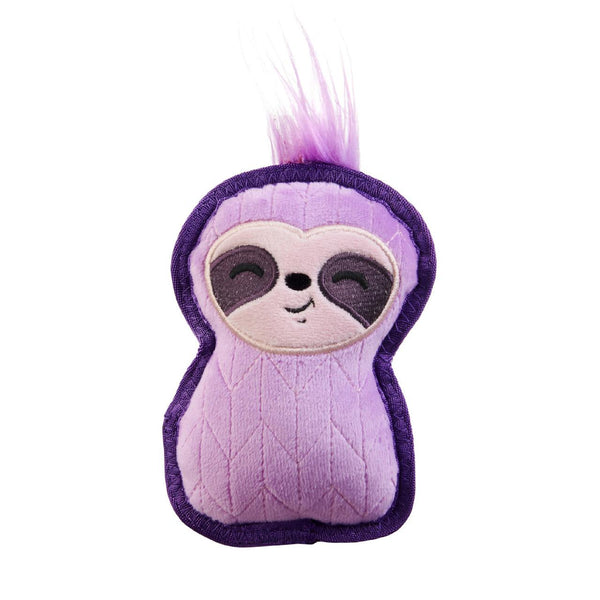 Outward Hound Xtreme Seams Sloth Dog Toy, Purple