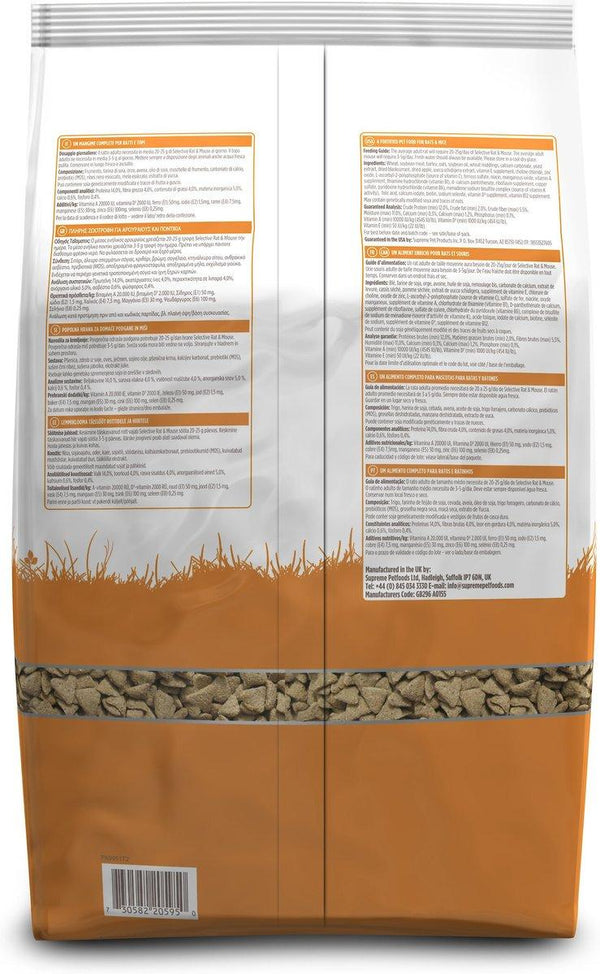 Supreme Petfoods Science Selective Rat & Mouse Food