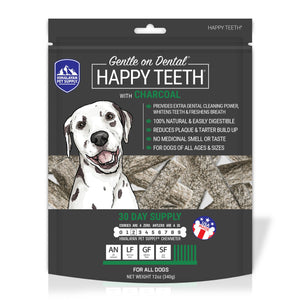 Himalayan Pet Supply Friandises dentaires Happy Teeth saveur charbon 30 jours