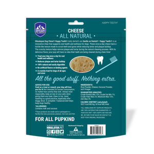 Himalayan Pet Supply Friandises dentaires Happy Teeth saveur fromage 30 jours