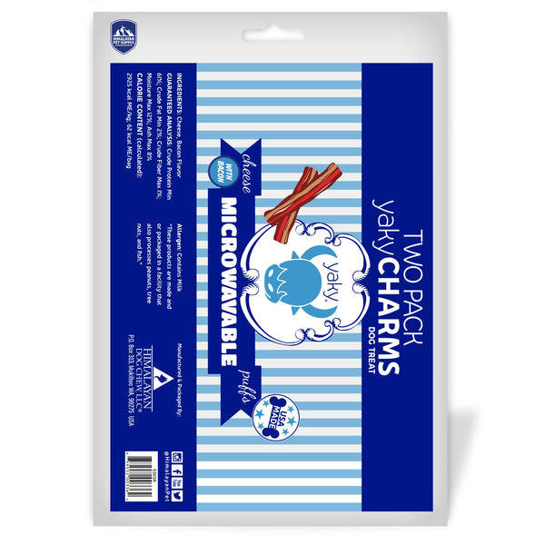 Himalayan Pet Supply yakyCHARMS Bacon Flavored Dog Treats Pack