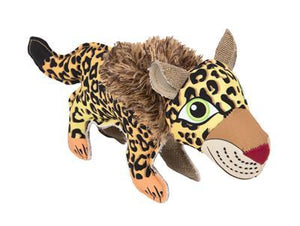 Happy Tails Critterz Leopard Dog Toy