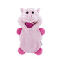 Outward Hound Ball Hogz Hide & Seek Piggy Dog Toy, Pink