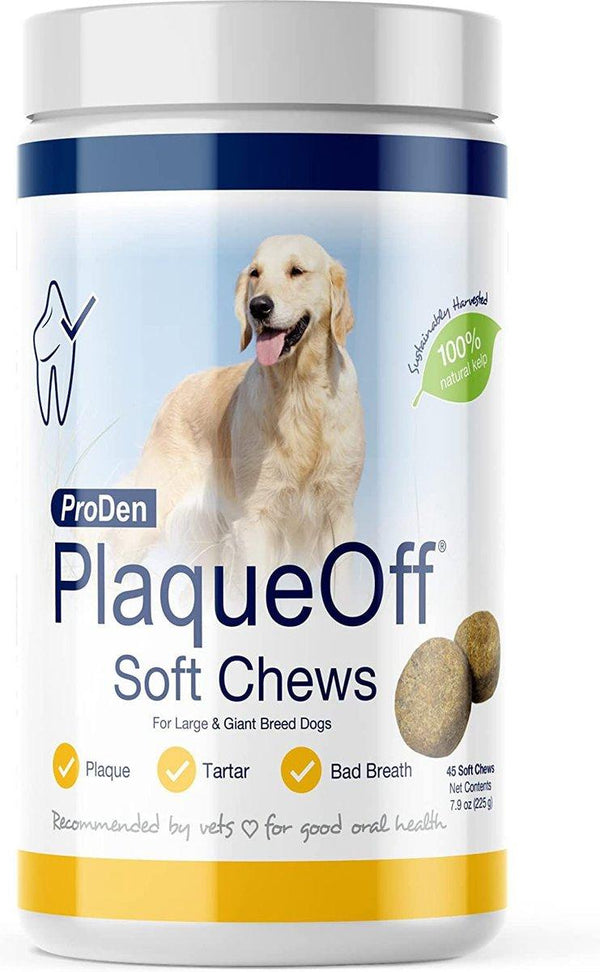 ProDen PlaqueOff Chews mous pour chiens grands/ géants