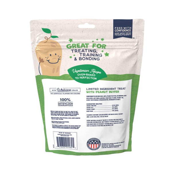 Natural Balance Rewards Biscuits croquants bouchées au beurre de cacahuète Friandises pour petites races de chiens