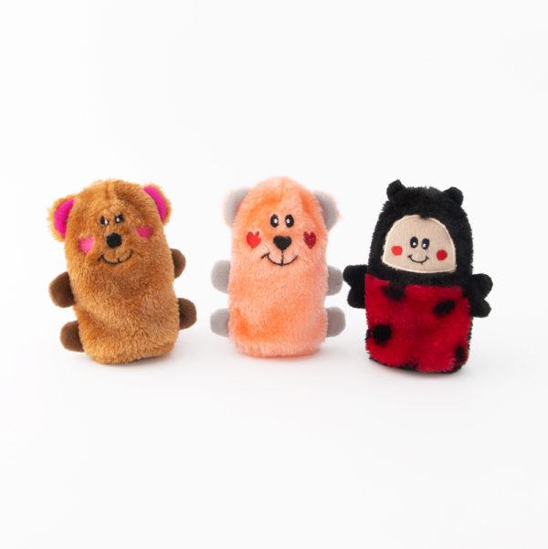 ZippyPaws Valentine's Squeakie Buddies Dog Toy