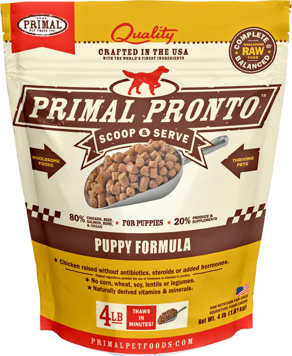 Primal Primal Pronto Puppy Formula Raw Frozen Dog Food