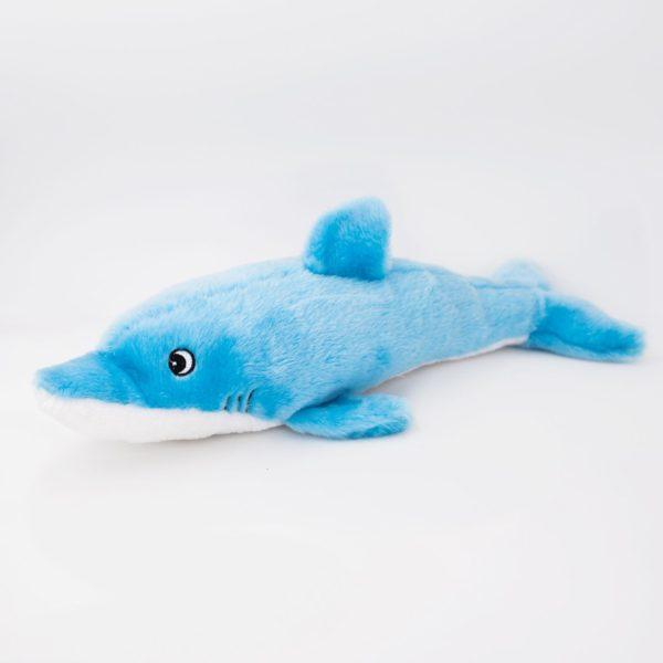ZippyPaws Jigglerz Dolphin Dog Toy