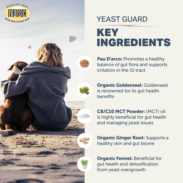Four Leaf Rover Complément Yeast Guard pour chiens