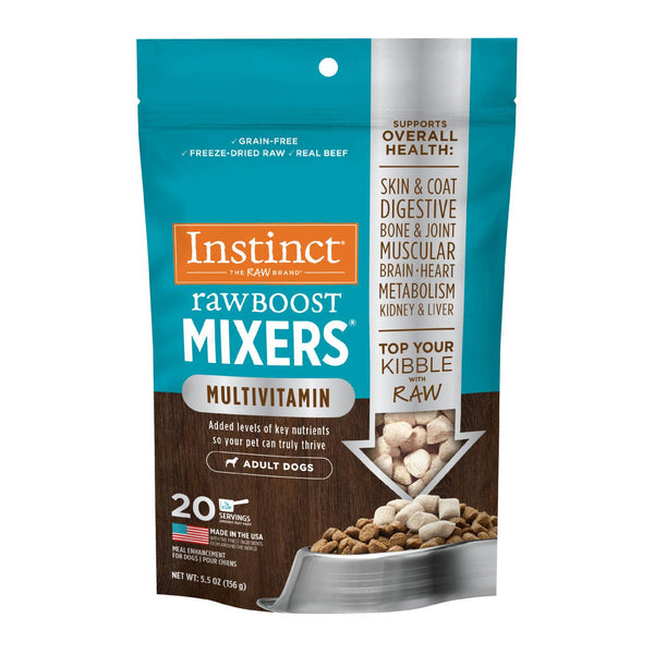 Instinct Raw Boost Mixers Multivitamin Freeze-Dried Dog Food Topper