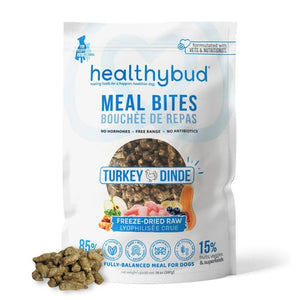 Healthybud Bouchées de dinde lyophilisées pour chiens