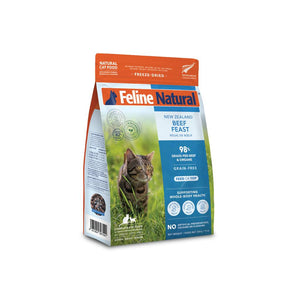 Feline Natural New Zealand Beef Feast Freeze-Dried Cat Food