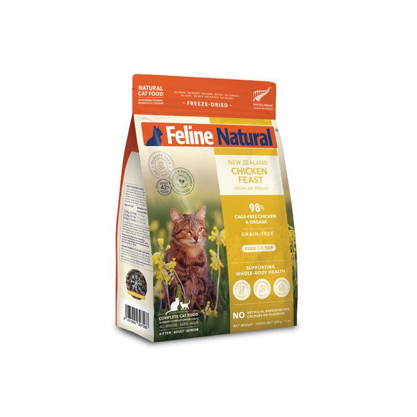 Feline Natural New Zealand Chicken Feast Freeze-Dried Cat Food