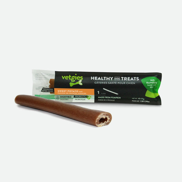 Vetgies Friandises en tube saveur patate douce pour chiens