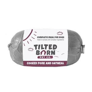 Tilted Barn Pet Co. Cooked Pork & Oatmeal Frozen Dog Food