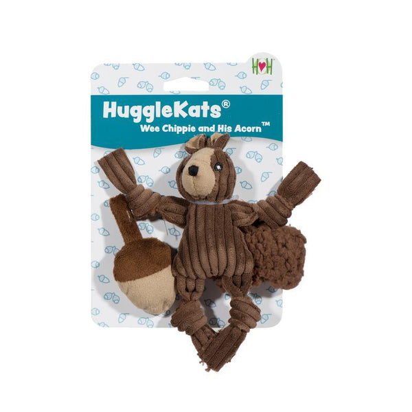 HuggleHounds HuggleKats Jouet Wee Chippie et son gland pour chat
