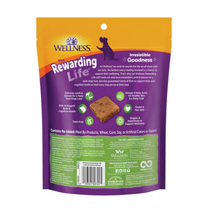 Wellness Grain-Free The Rewarding Life Lamb & Salmon Soft & Chewy Dog Treats, 6-oz