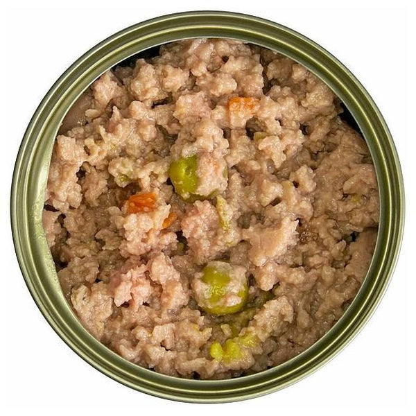 Scrumptious Doggo Chillin' Chicken Dinner with Veggies in Gravy Wet Dog Food Can