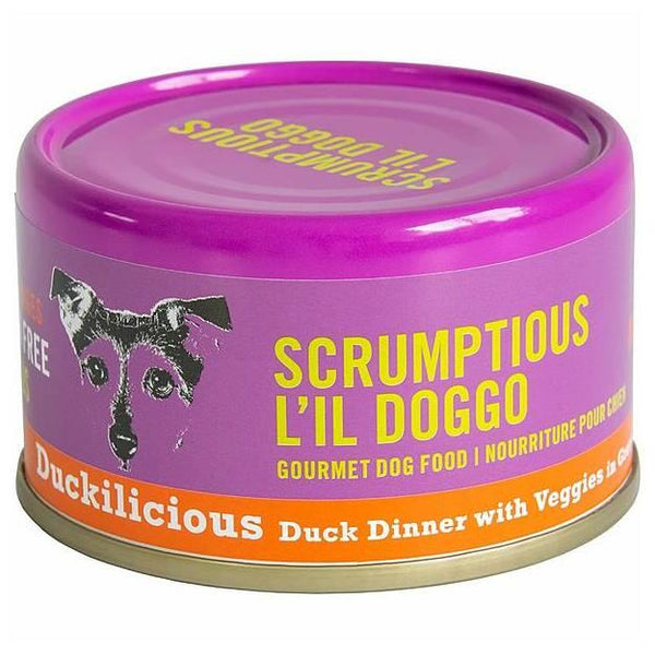 Scrumptious Doggo Duckilicious Dîner au Canard avec Légumes en Sauce Nourriture humide pour chiens en boîte