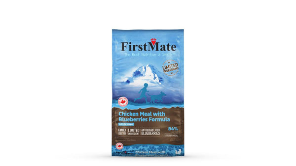 FirstMate Limited Ingredient Diet Chicken Meal with Blueberries Grain-Free Dry Dog Food