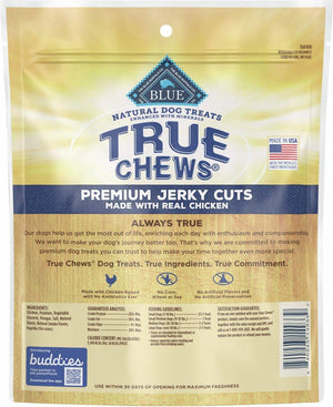 Blue Buffalo True Chews Premium Jerky Cuts Real Chicken Dog Treats
