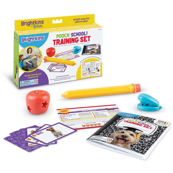 Brightkins Pooch School! Training Set for Dogs