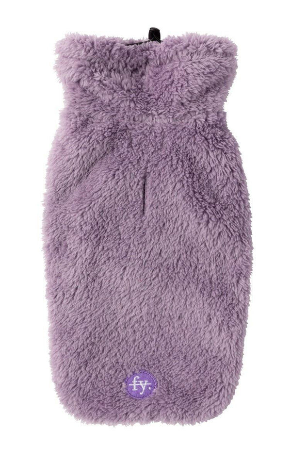 FuzzYard Turtle Teddy Dog Sweater, Purple