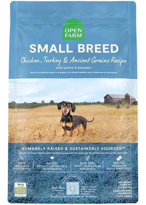 Open Farm Small Breed Chicken, Turkey & Ancient Grains Recipe Dry Dog Food